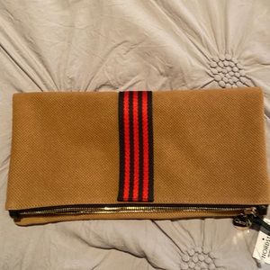 Clare V Perforated Suede Clutch - NWT!